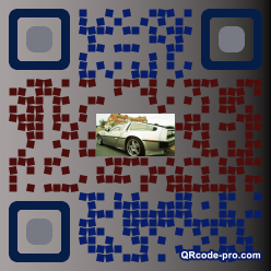 QR code with logo kZX0