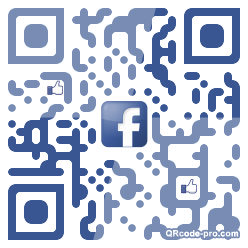 QR code with logo l3n0