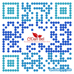 QR code with logo l3q0