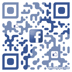 QR code with logo l4H0