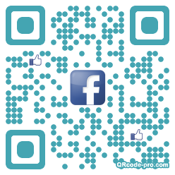 QR code with logo lBC0