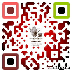 QR code with logo lh00