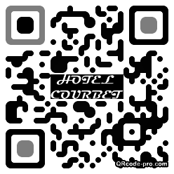 QR code with logo llB0