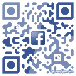 QR code with logo lV70