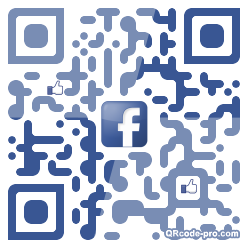 QR code with logo m1E0