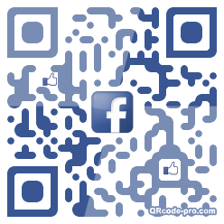 QR code with logo m220