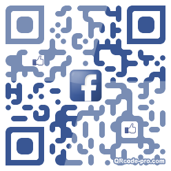 QR code with logo m240