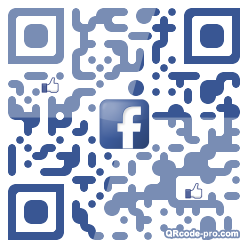 QR code with logo m9U0