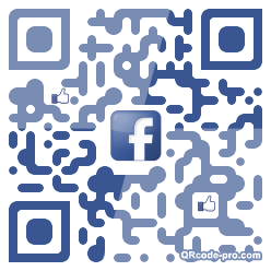 QR code with logo mee0