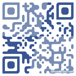 QR code with logo mjP0