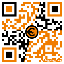 QR code with logo mmK0