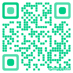 QR code with logo mE40