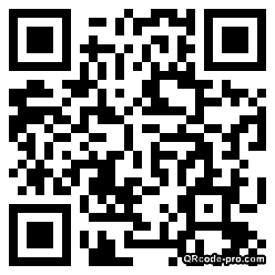 QR code with logo mFg0