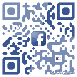 QR code with logo mHH0