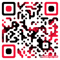 QR code with logo mIb0