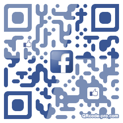 QR code with logo mIl0