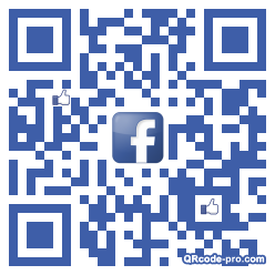 QR code with logo mRy0