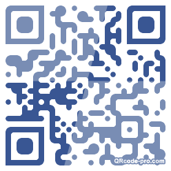 QR code with logo mrv0