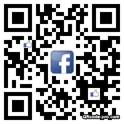 QR code with logo mtf0