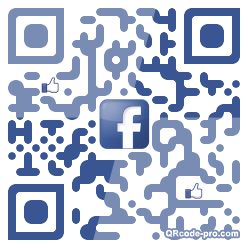 QR code with logo mxc0