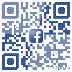 QR code with logo n3j0