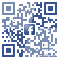 QR code with logo n9Q0