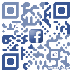 QR code with logo nBd0