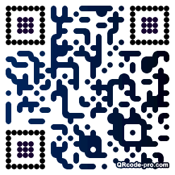 QR code with logo nBl0