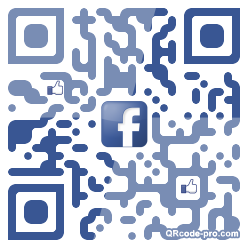 QR code with logo naP0