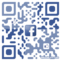 QR code with logo nj50