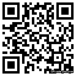 QR code with logo nsr0