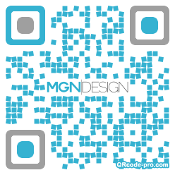 QR code with logo ny50