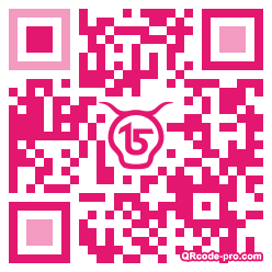 QR code with logo nUL0