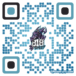 QR code with logo nW60