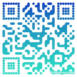 QR code with logo nWk0