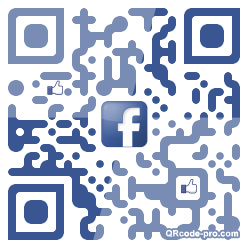 QR code with logo nZv0