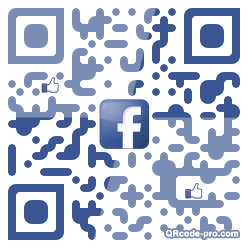 QR code with logo o2C0