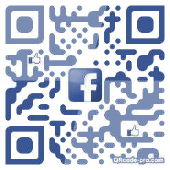 QR code with logo o3Y0