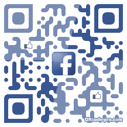 QR code with logo o870