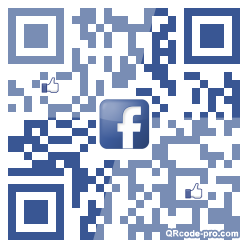 QR code with logo os70