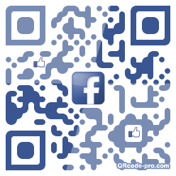 QR code with logo oEc0