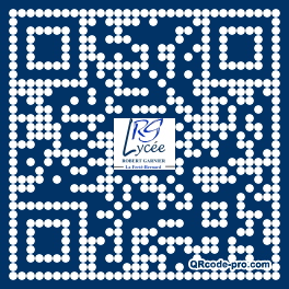 QR code with logo oPi0