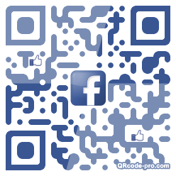 QR code with logo ozB0