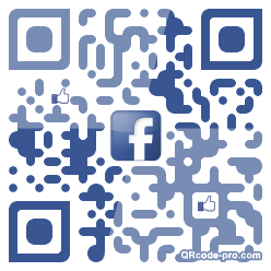 QR code with logo p7S0