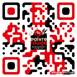 QR code with logo paE0