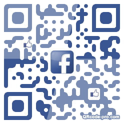 QR code with logo pgk0