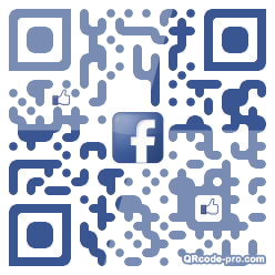 QR code with logo pD10