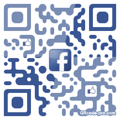 QR code with logo pEv0