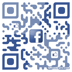 QR code with logo pTF0