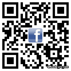 QR code with logo pTk0